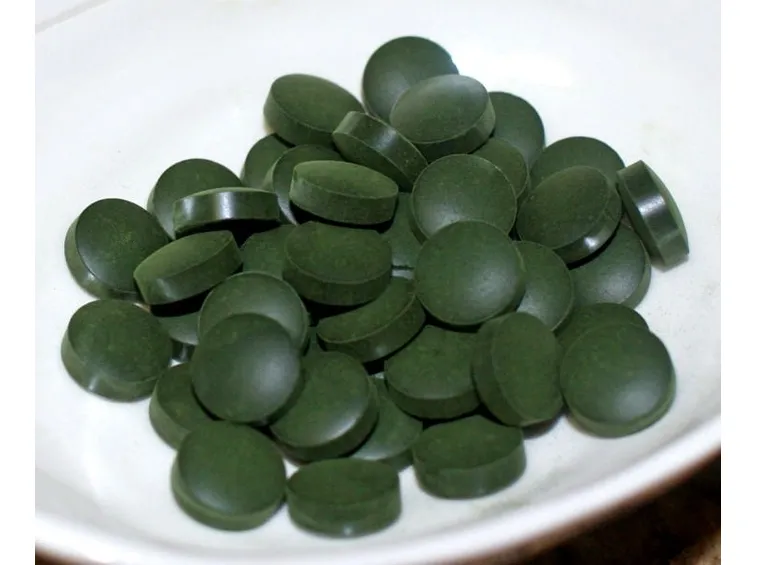 alga spirulina in pasticca