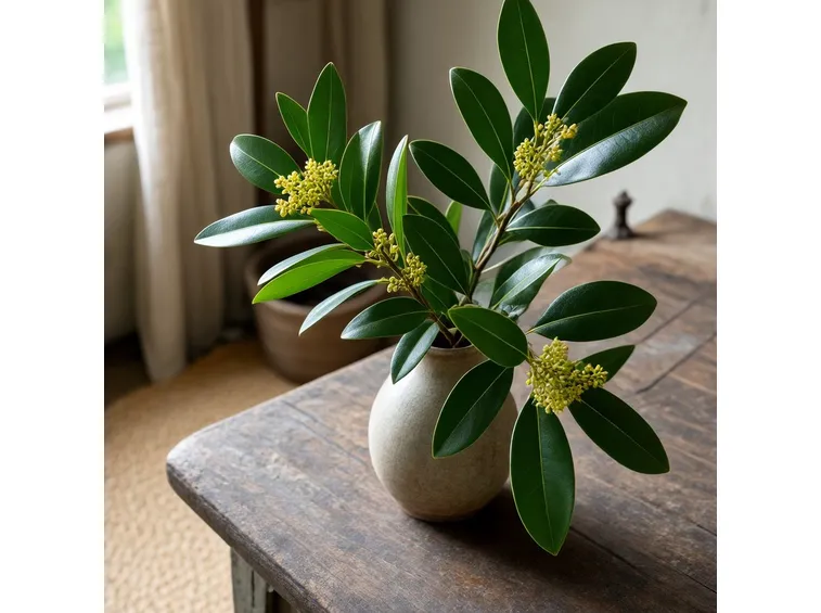 alloro con fiori