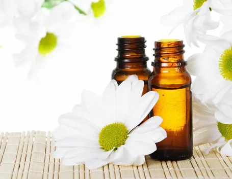 L'olio essenziale in boccetta