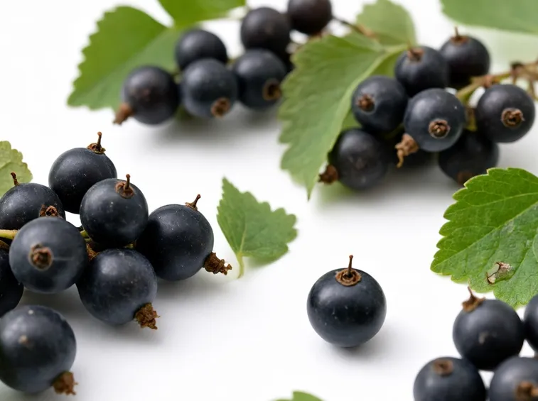 ribes nigrum e foglia