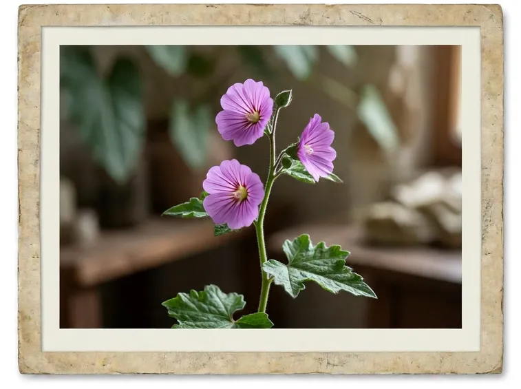 La pianta della malva