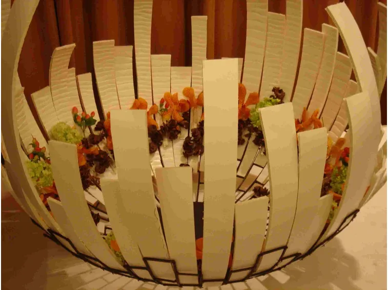 opere d'arte realizzate con i fiori