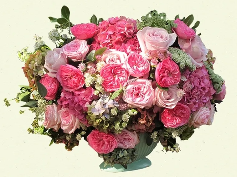 Fantastica composizione di fiori