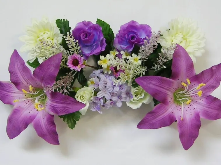 addobbi fiori viola