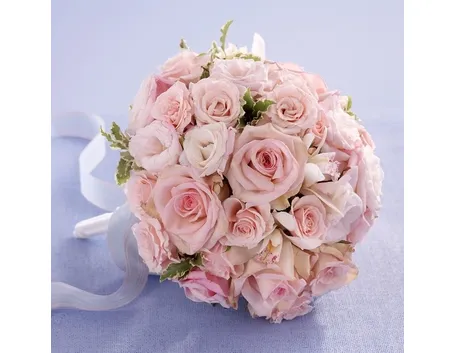 Bouquet da sposa tondo