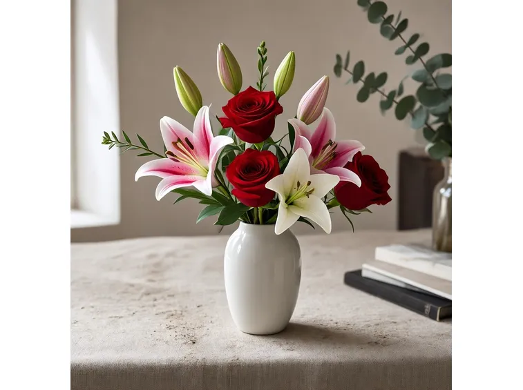 Esempio di regalo floreale.