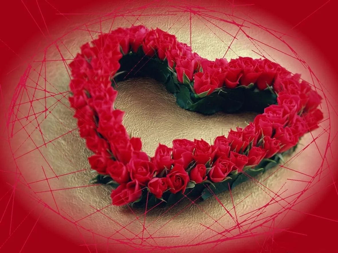 romantica composizione di fiori
