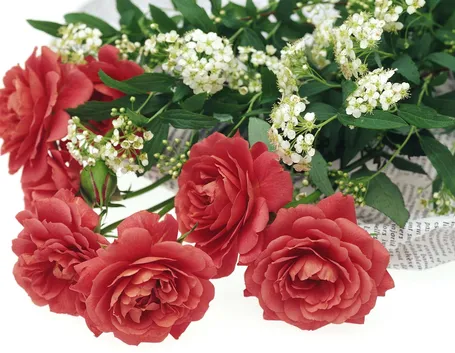 romantico fascio di rose