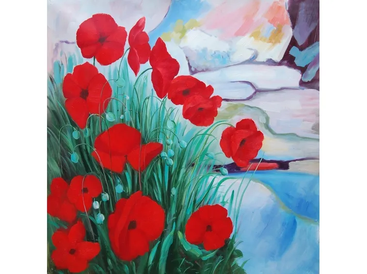 Quadro floreale in stile moderno