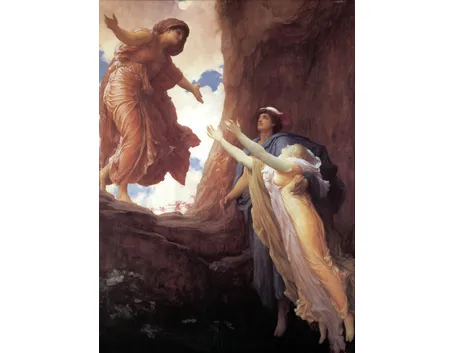 Dipinto di Frederic Leighton - il ritorno di Persefone
