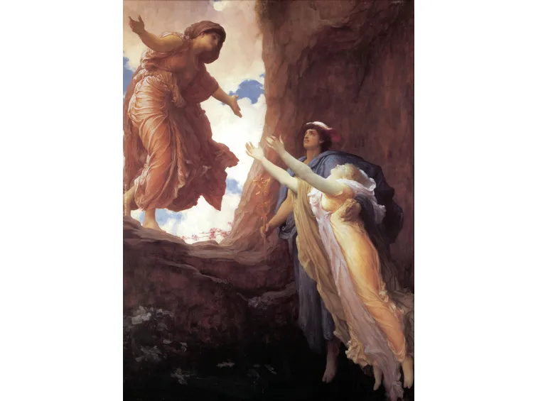 Dipinto di Frederic Leighton - il ritorno di Persefone