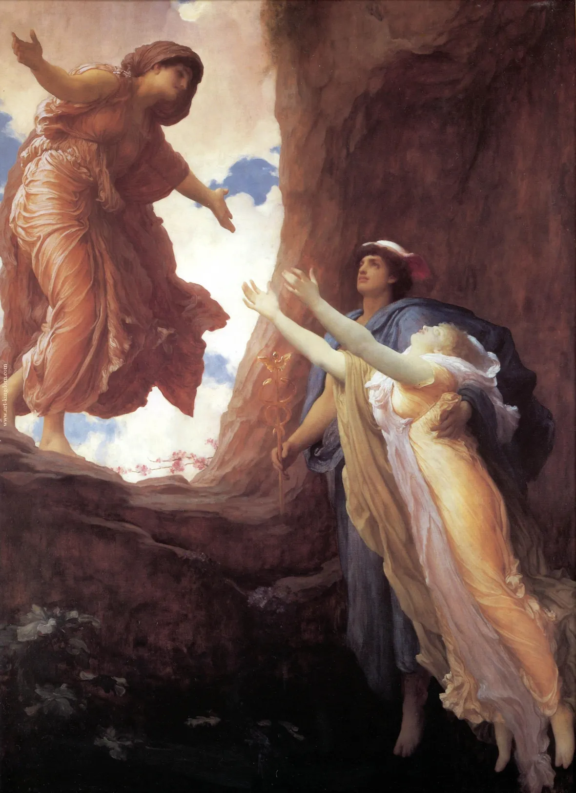 Dipinto di Frederic Leighton - il ritorno di Persefone