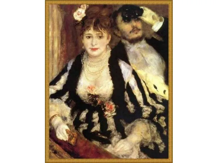 quadro di Renoir con rose