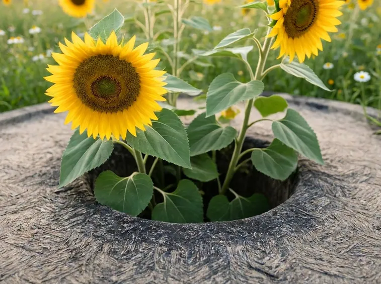 girasoli felicità