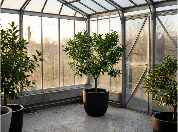 Dove ricoverare limoni e aranci: serra fredda, veranda o muro a sud