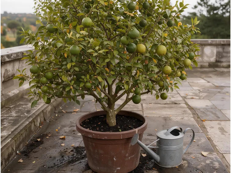 Acqua, concime e carico di frutti: le scelte che trattengono il raccolto