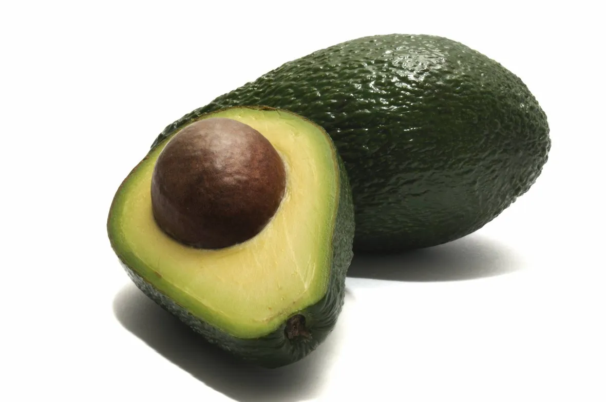 Avocado e nocciolo interno
