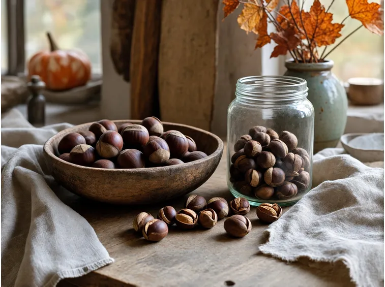 Essiccare o congelare le castagne per averle tutto l'anno