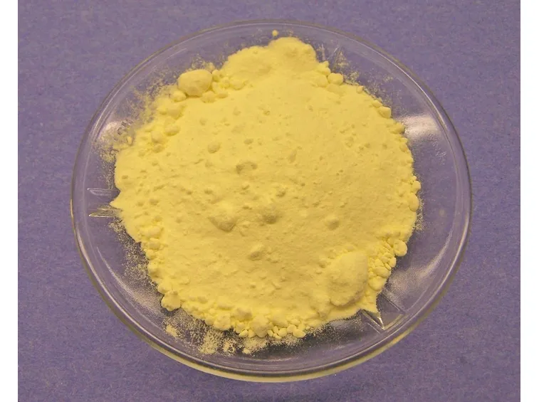 Vagone pieno di zolfo