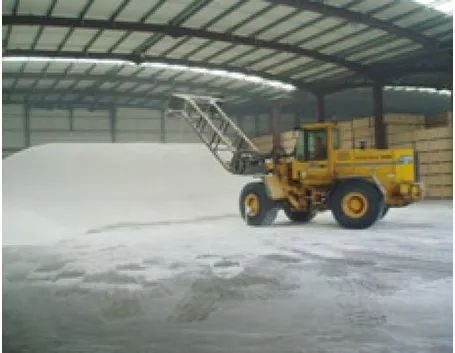 Un deposito di Urea