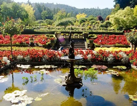 Esempio di giardino all'italiana