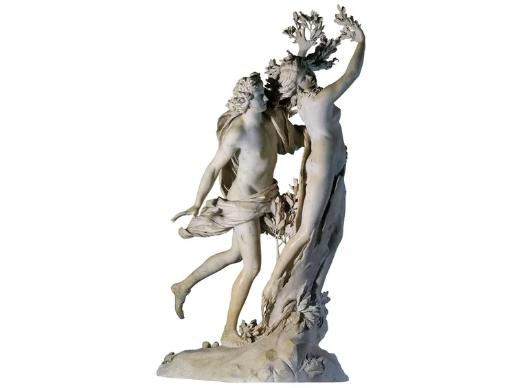 Scultura di Gian Lorenzo Bernini rappresentate Dafne e Apollo
