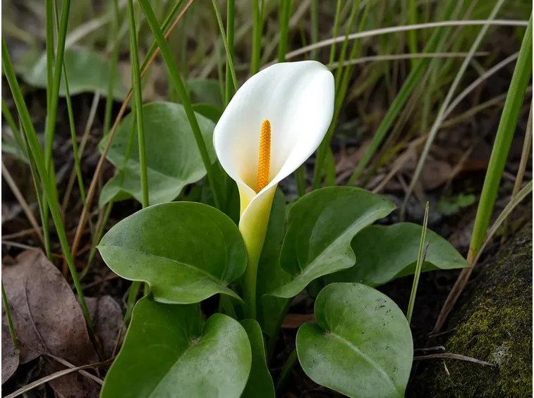 Piccola calla selvatica