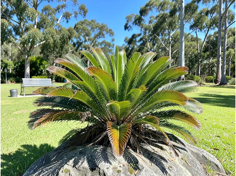 Cycas terreno