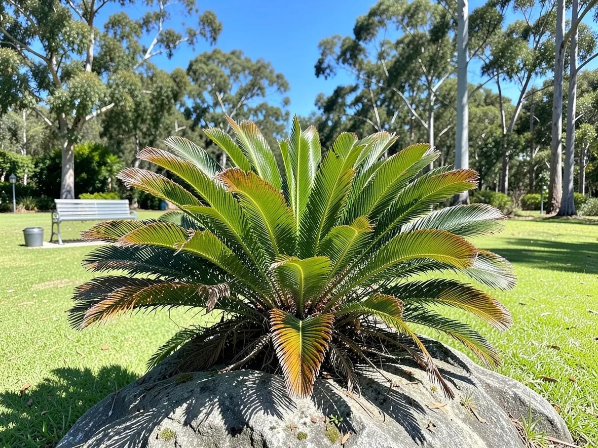Cycas terreno