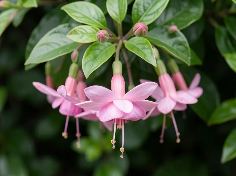 Fiori della pianta di Fucsia