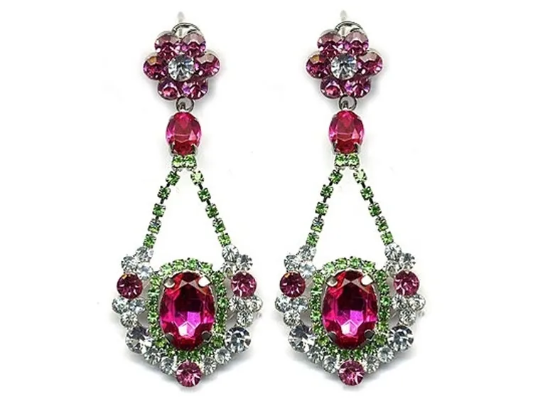 Orecchini fucsia