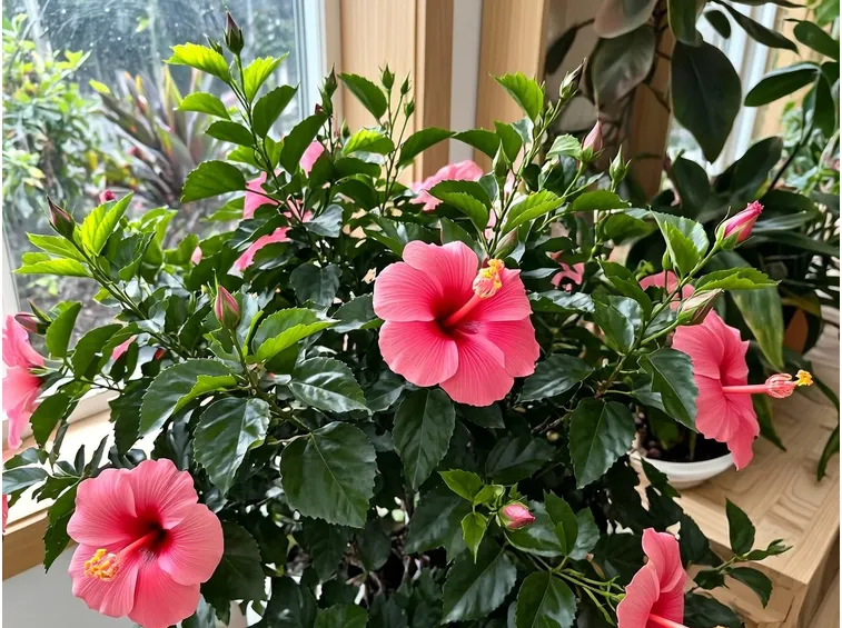 Hibiscus pianta