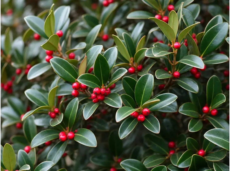 Bacche di Ilex verticillata