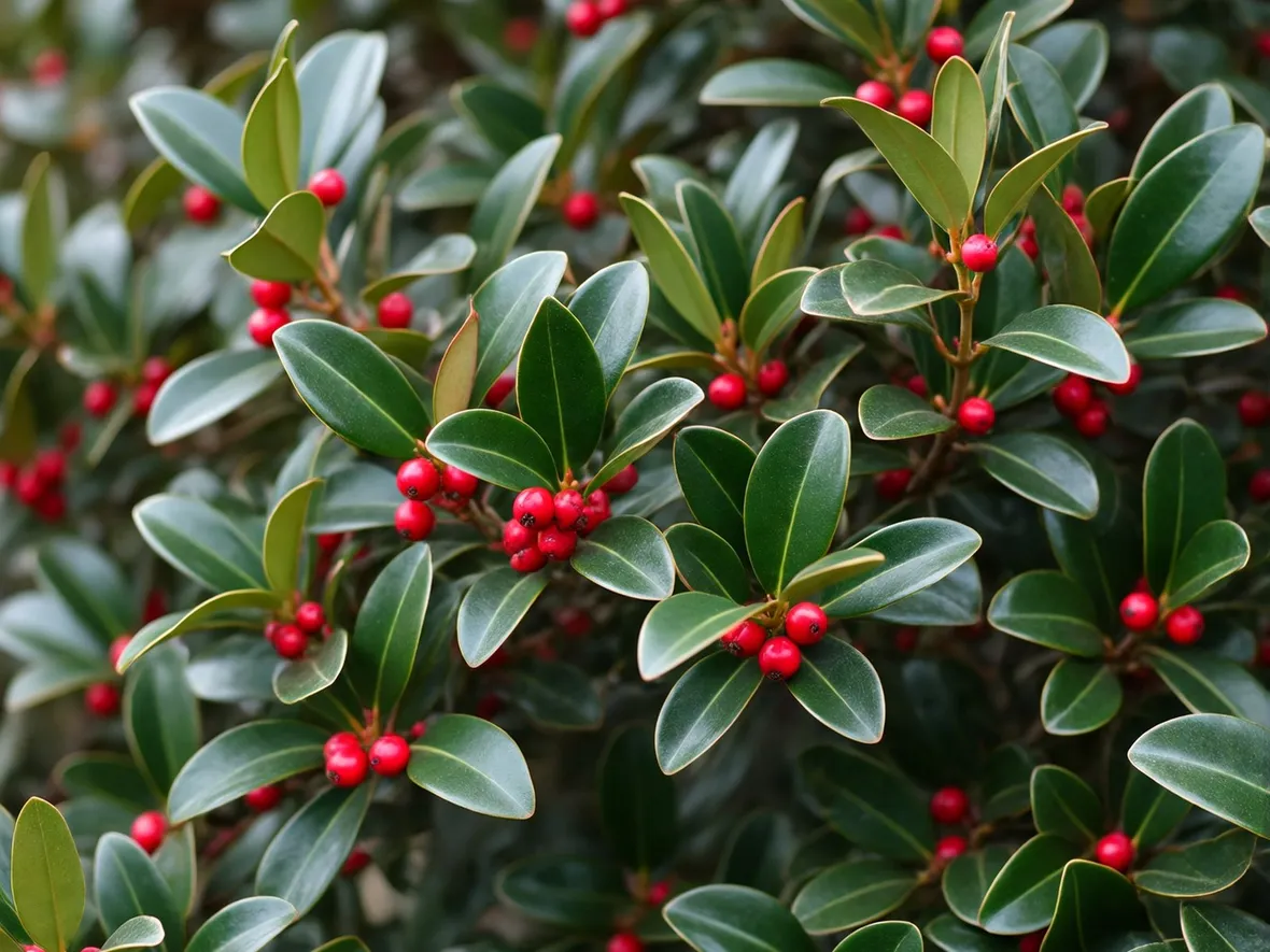 Bacche di Ilex verticillata