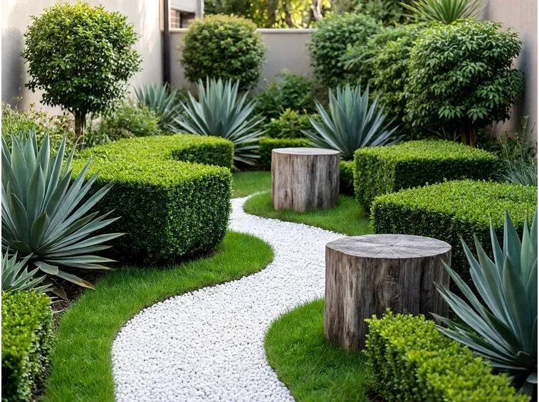 Giardino moderno