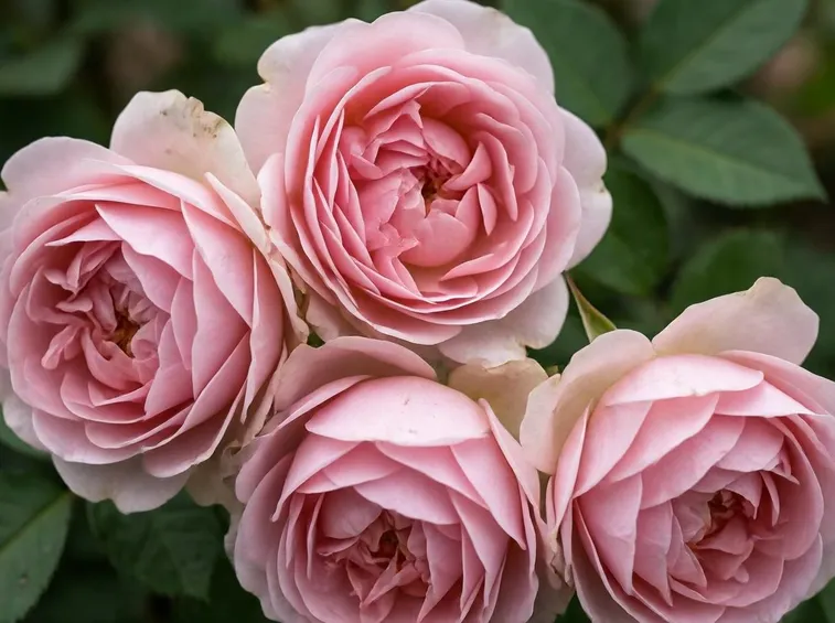 Fiori di Rose da giardino, varietà Bourbon