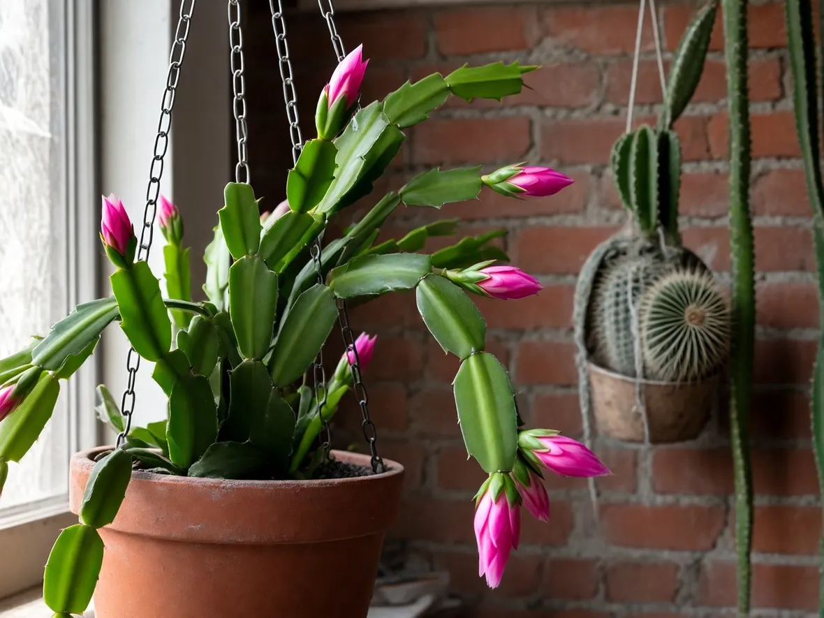 lingua di suocera dai fiori rossi