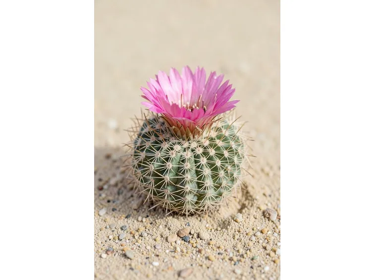 mammillaria con fiori