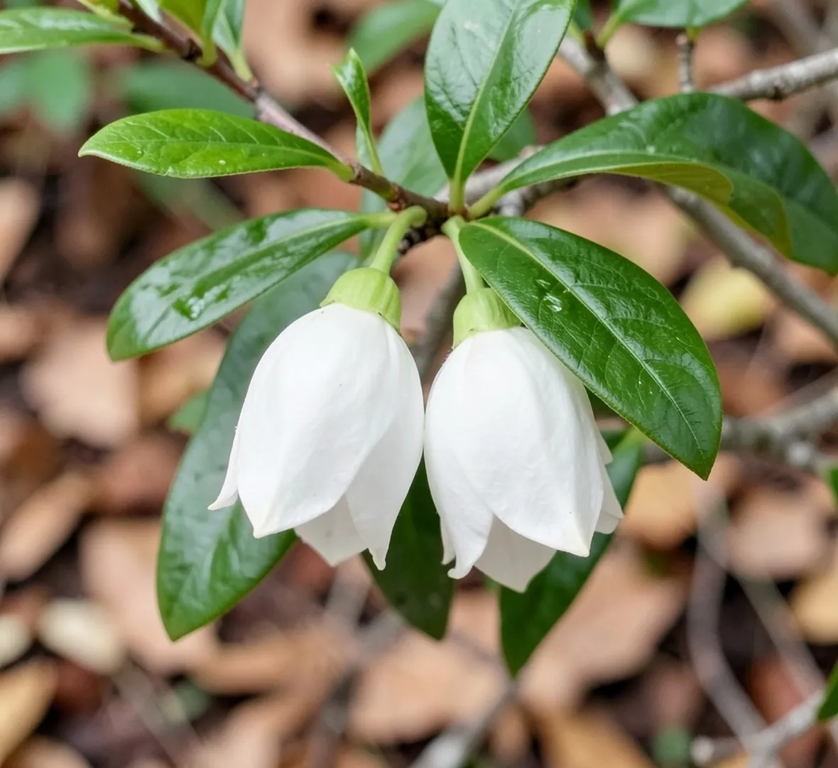 Gaultheria fiori bianchi