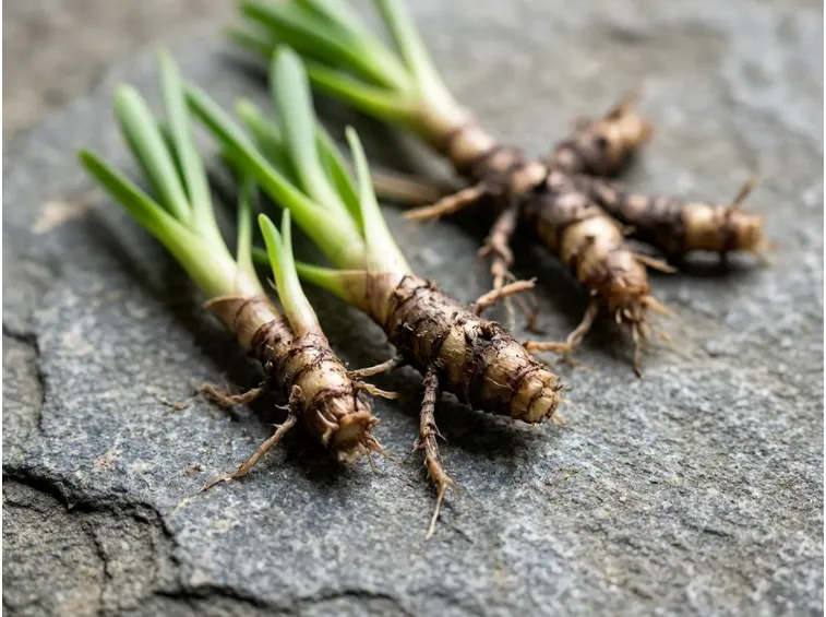 Tipiche radici rizomatose