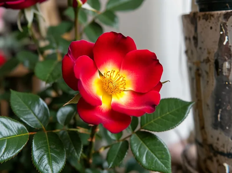 La Rosa cocktail in fiore
