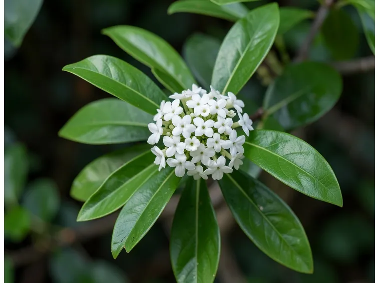 Dettagli dei fiori del ligustro