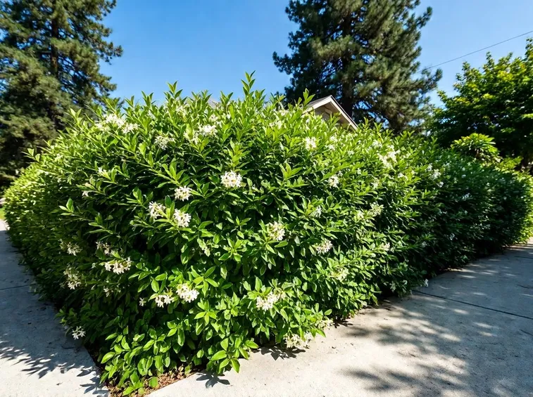 Siepe rampicante sempreverde