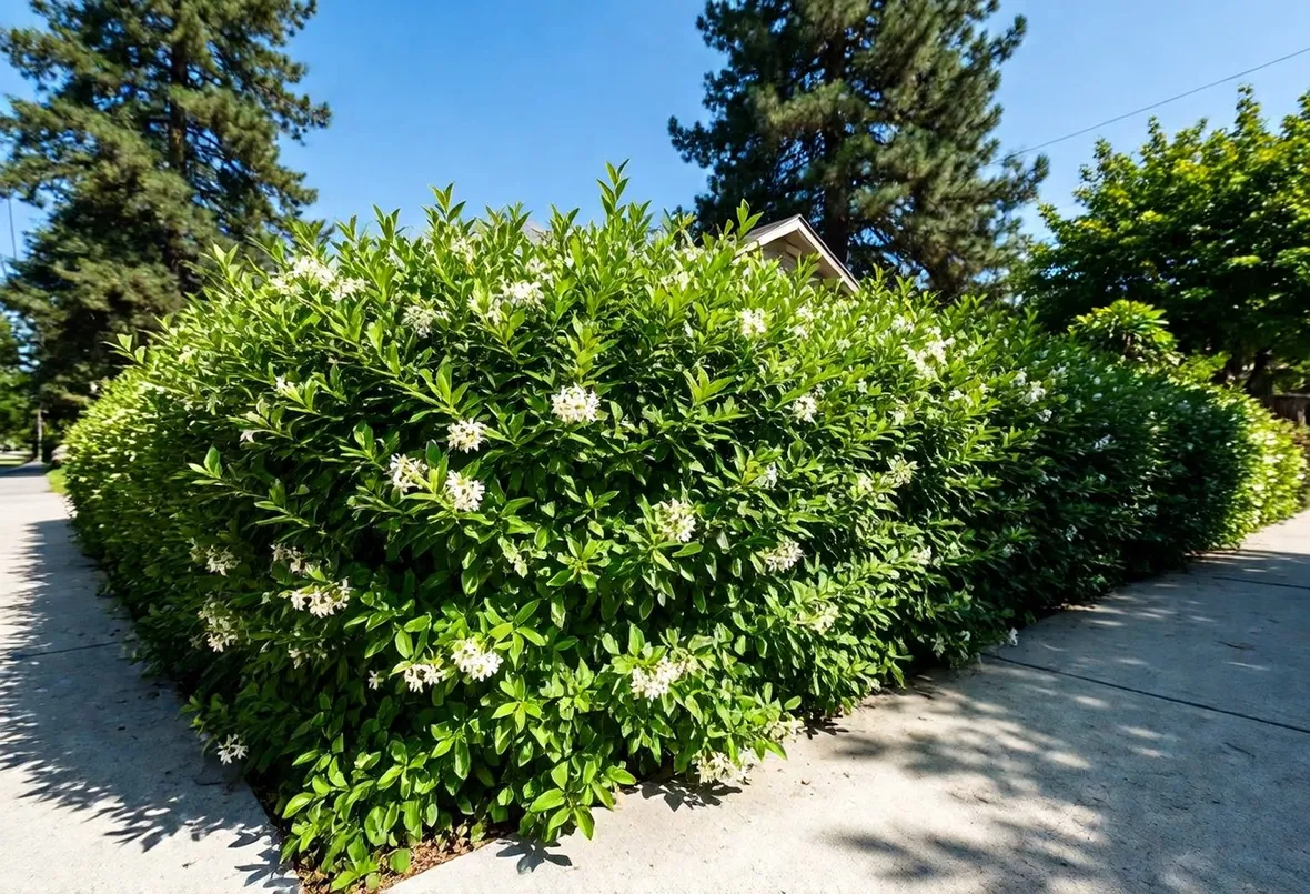 Siepe rampicante sempreverde