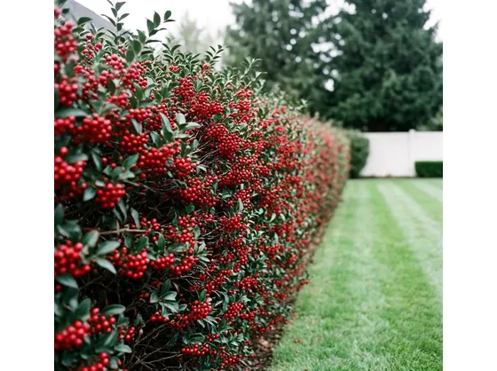 Colorate bacche della Pyracantha