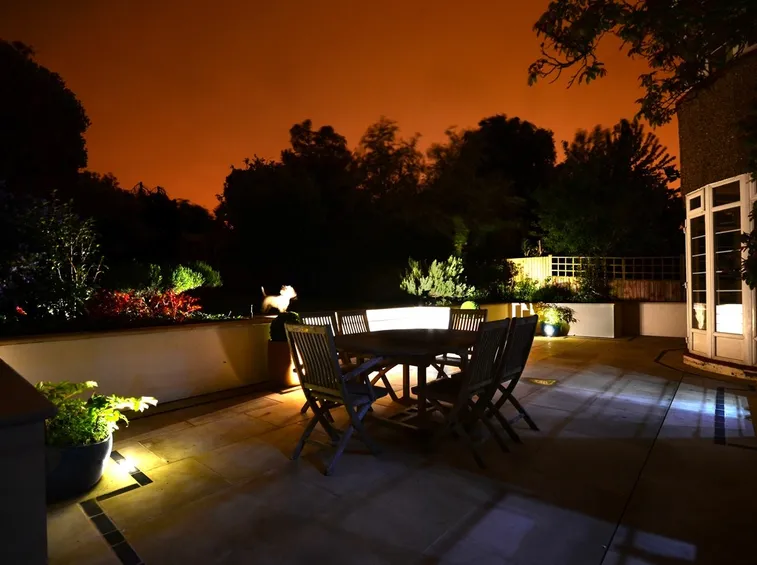 Terrazzo illuminato