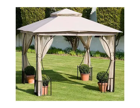 Un gazebo da giardino