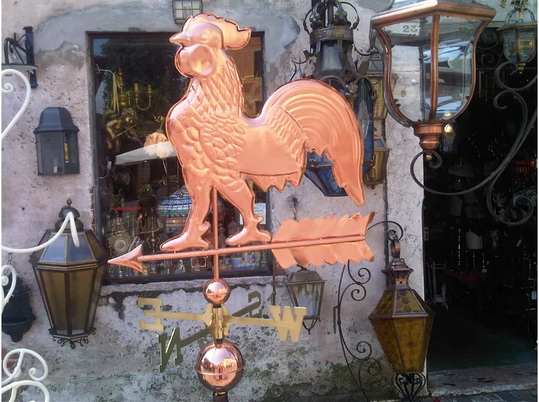 Esposizione gallo segnavento