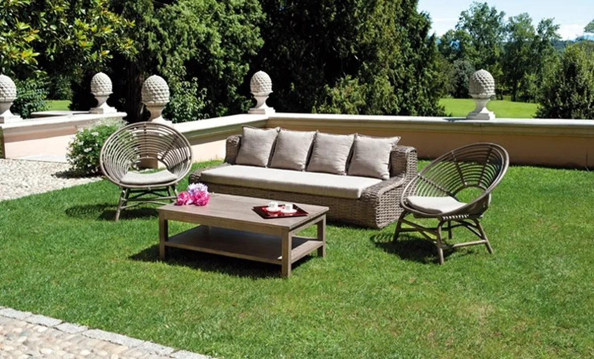 Set giardino divano