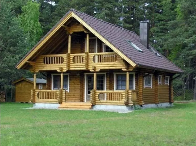 Casa in legno a Roma